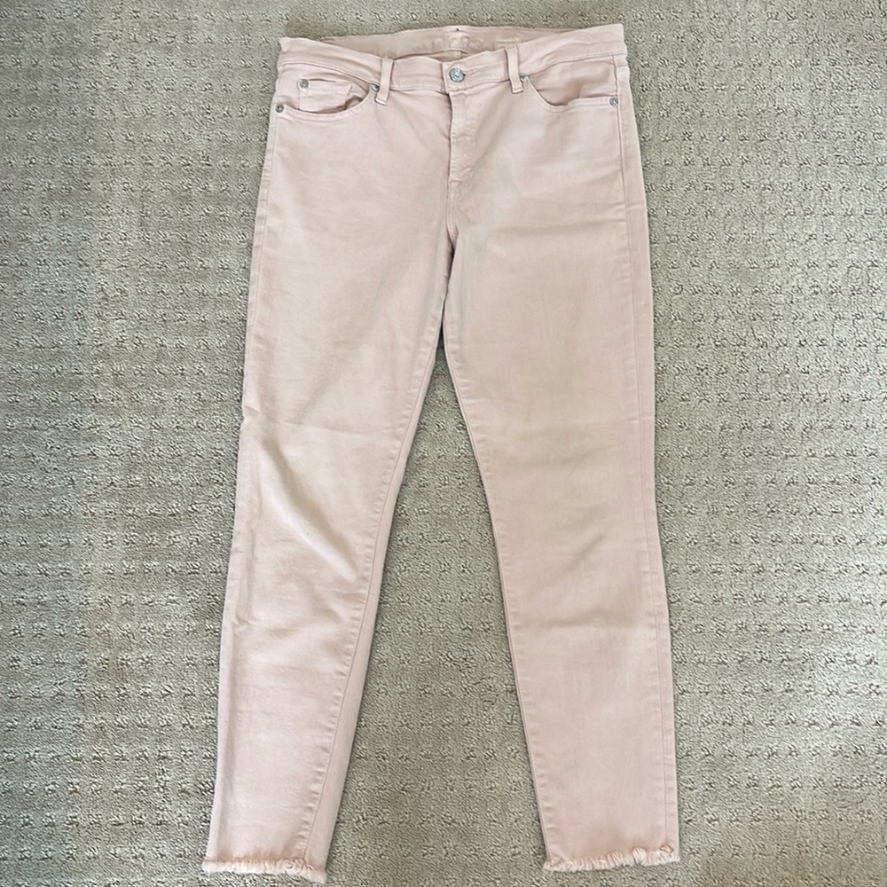 7 For All Man Kind ankle jeans